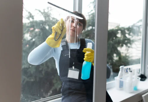 Nettoyage de vitres intérieures et extérieures à Saint-Sigismond